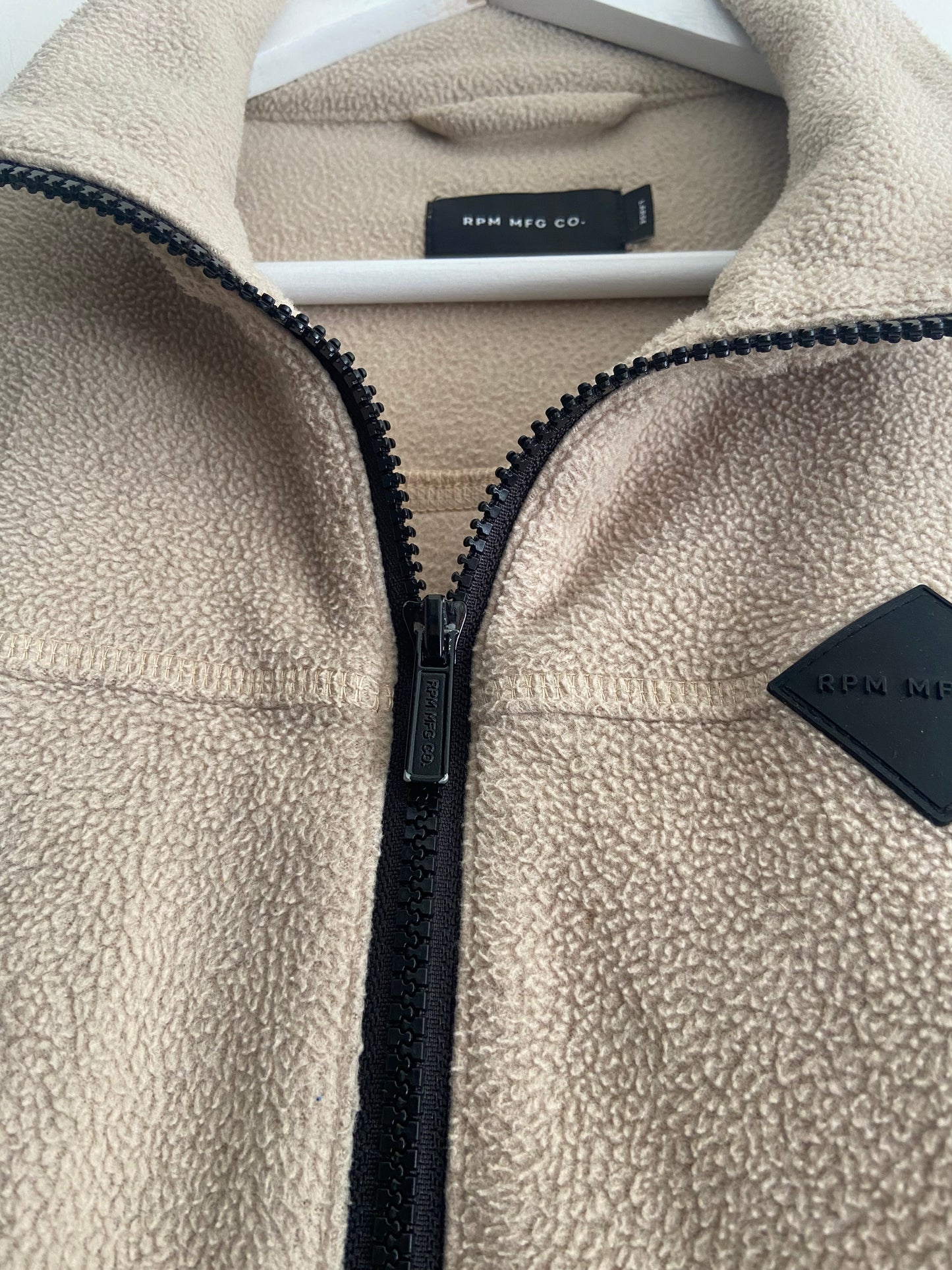 RPM | Fleece Teddy Jacket (L)
