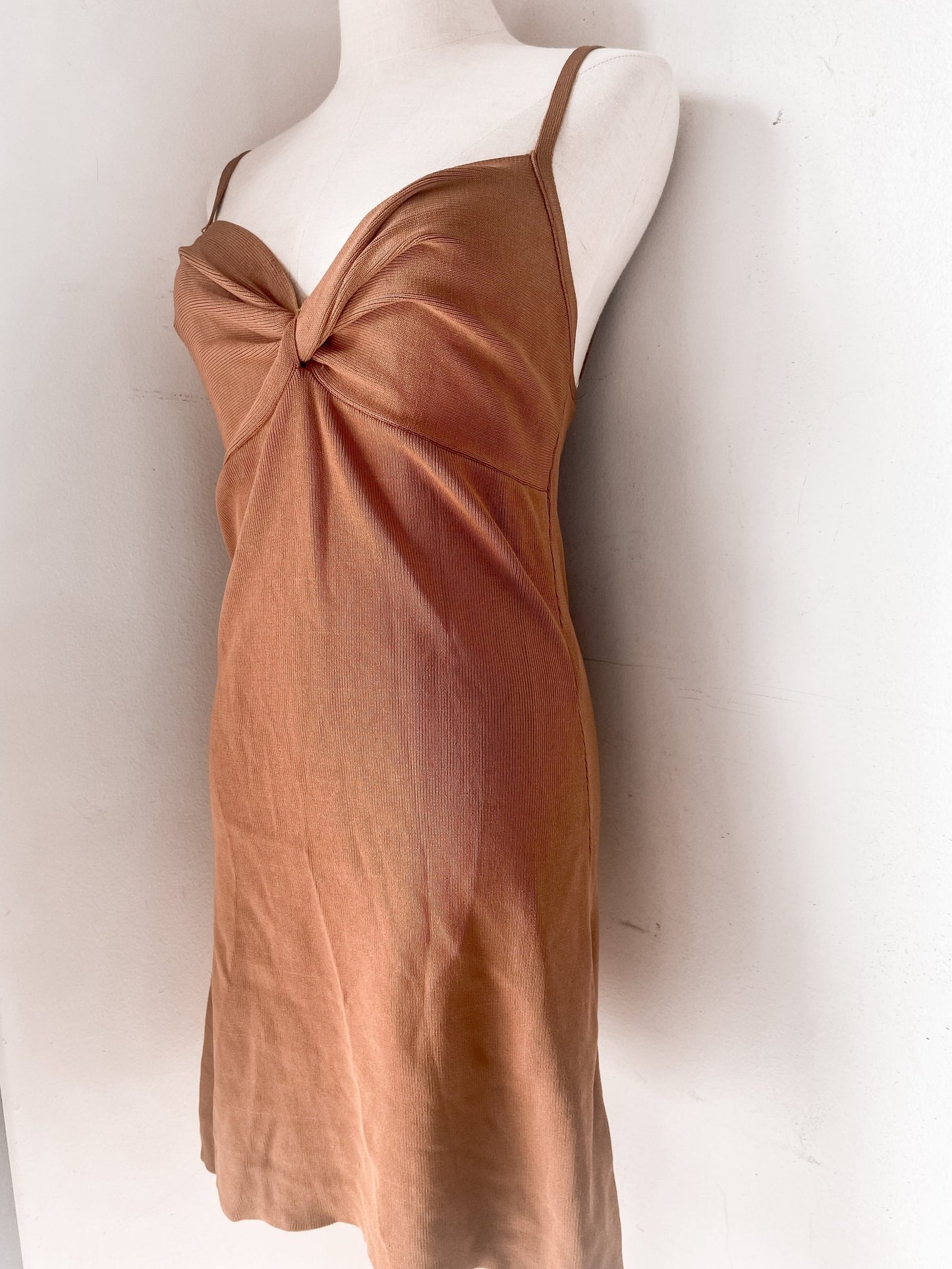 Burnt Orange Glassons Dress - The Preloved Wardrobe