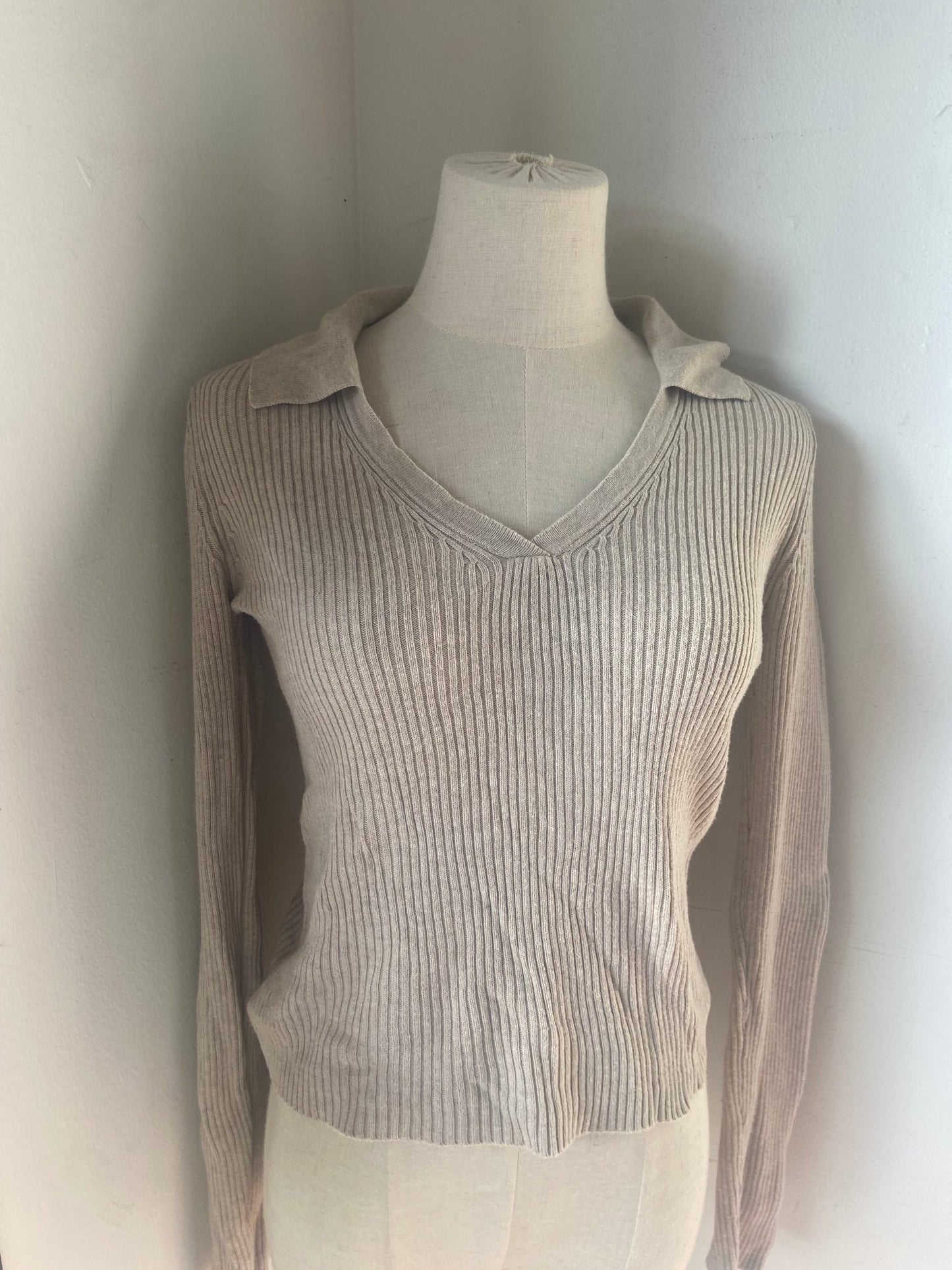 Dotti Ribbed Longsleeve (xs) - The Preloved Wardrobe
