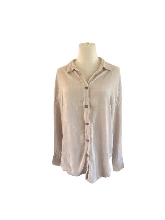 GLASSONS | Linen Blend Blouse (10-14)