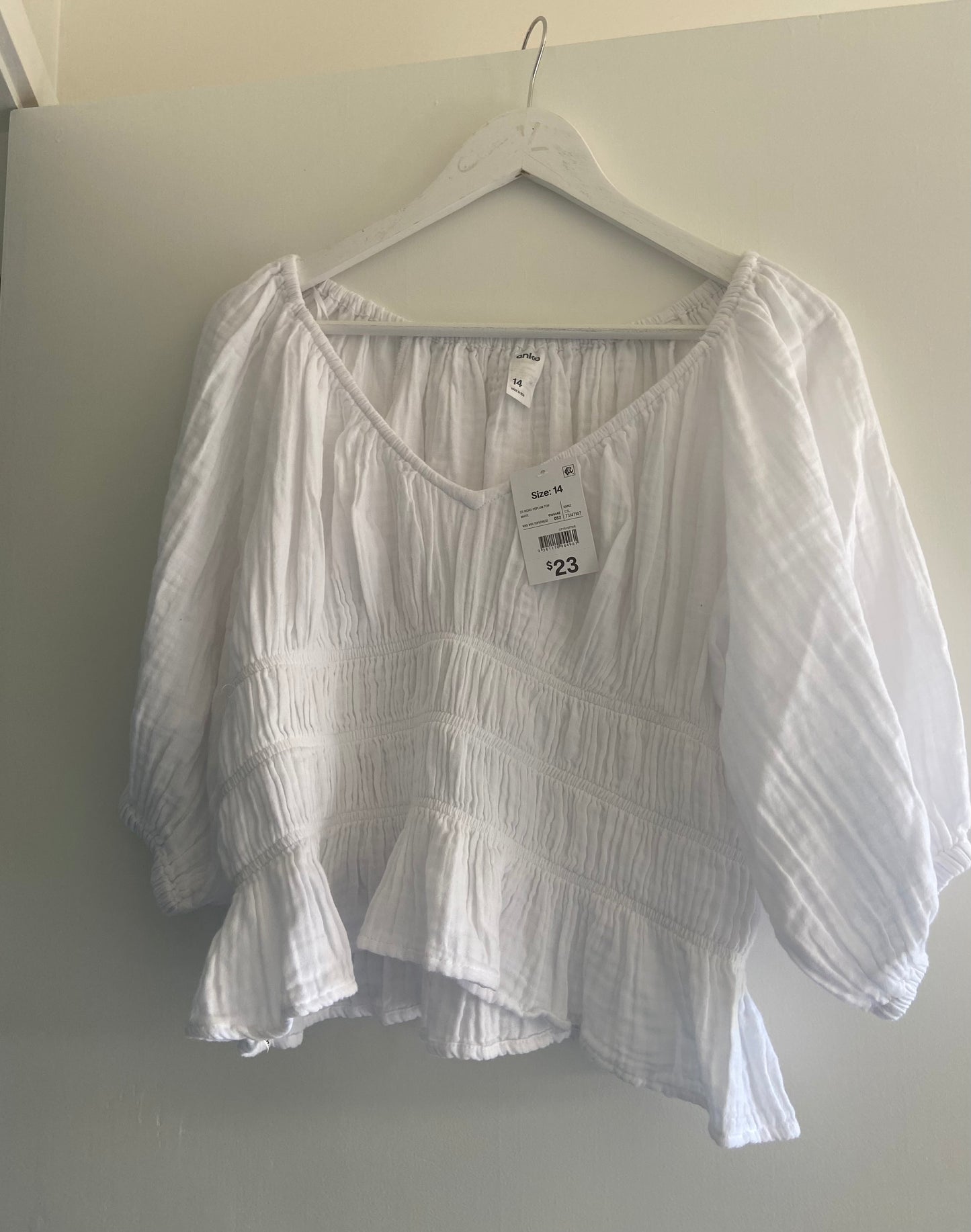 BNWT Peplum Top (14)