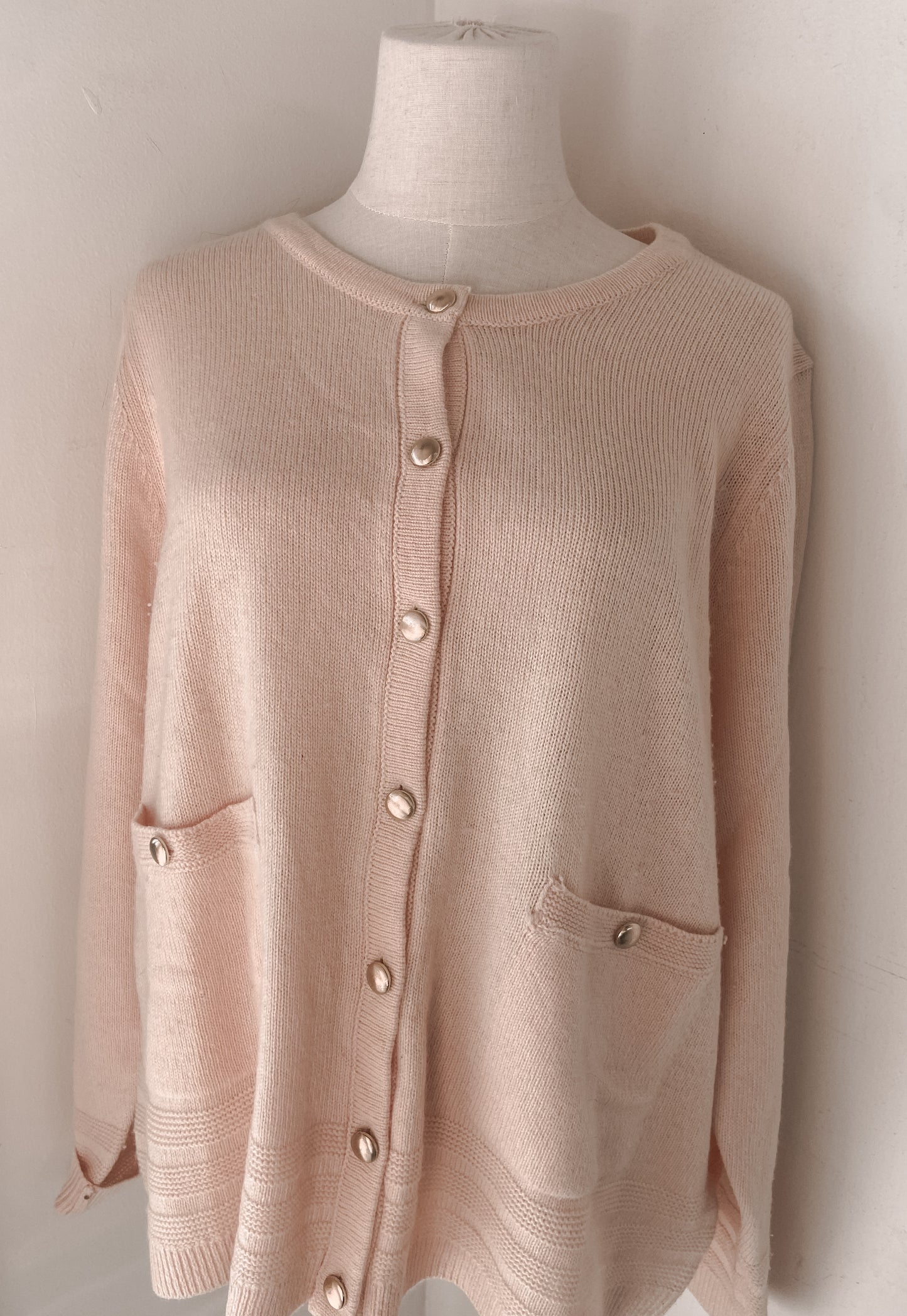 M & S Candy Pink Cardigan (16-18)