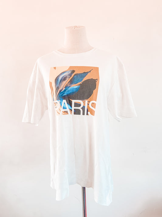 ZARA PARIS TEE (XL)