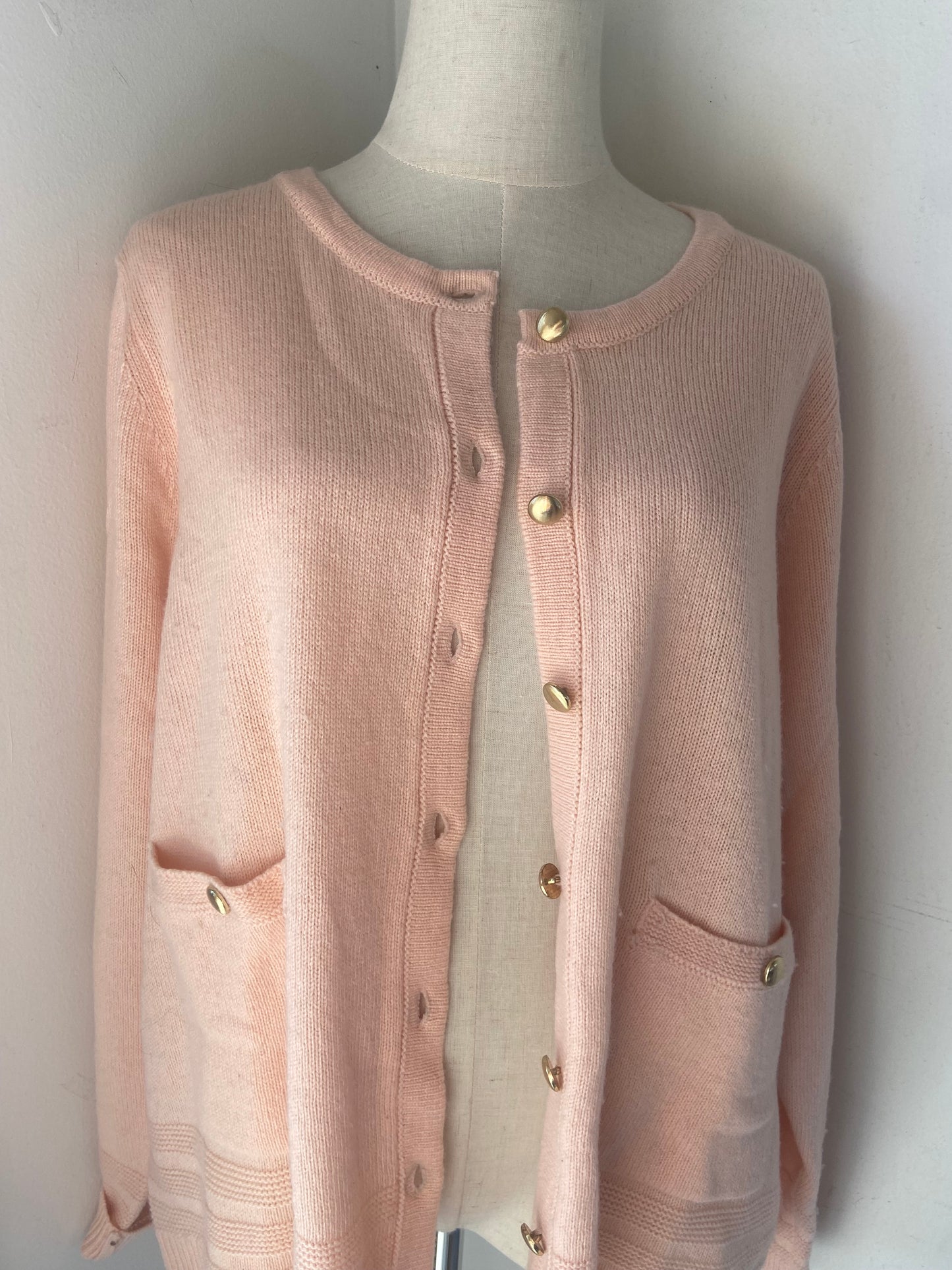M & S Candy Pink Cardigan (16-18)