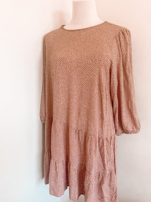 Red Polkadot Smock Dress (12)