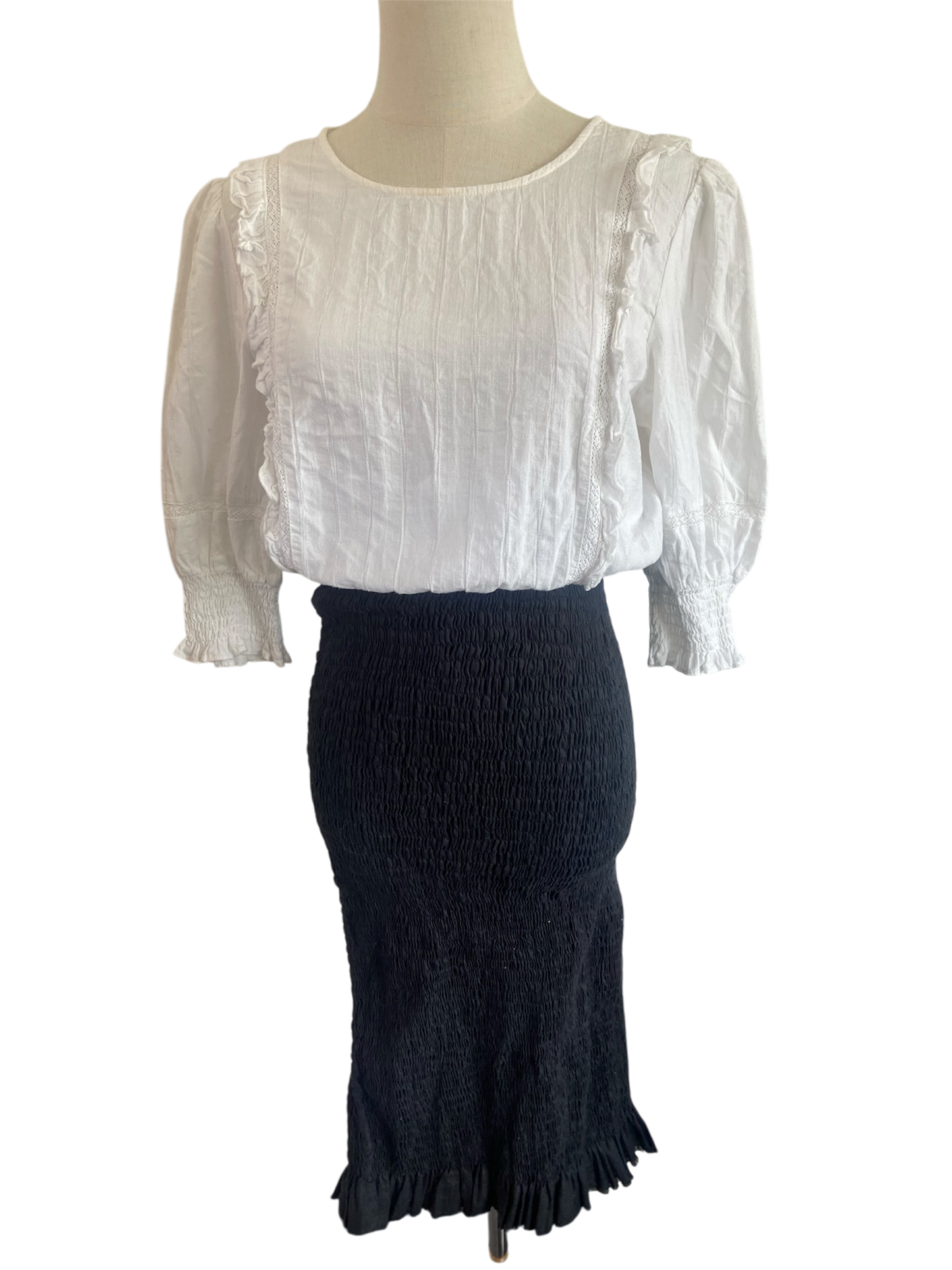 LJC Designs | Shirred Dress / Skirt (OS)