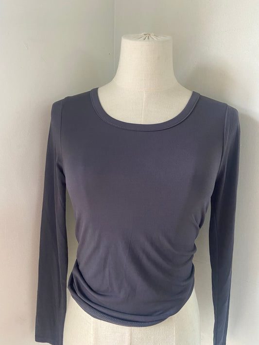 Charcoal Grey Longsleeve (s) - The Preloved Wardrobe