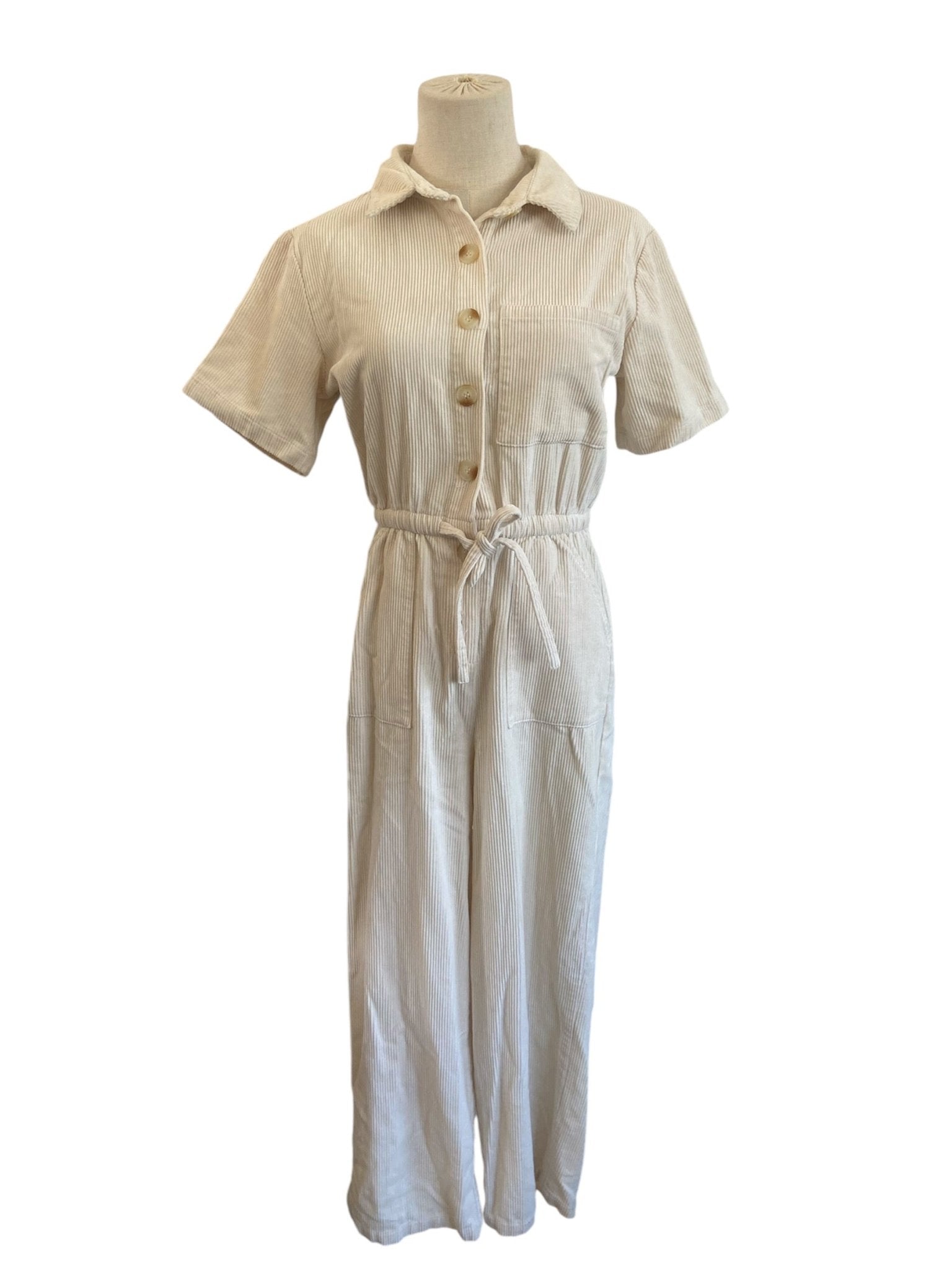 CORDOROY JUMPSUIT (S) - The Preloved Wardrobe