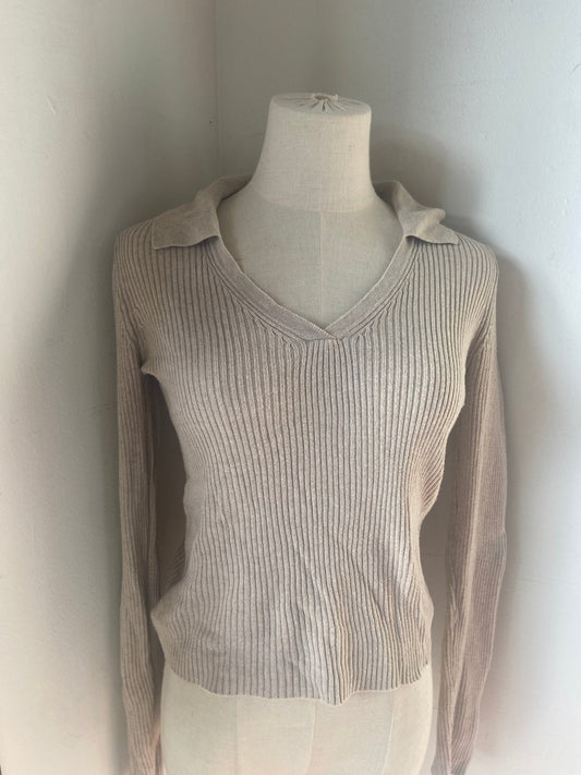 Dotti Ribbed Longsleeve (xs) - The Preloved Wardrobe