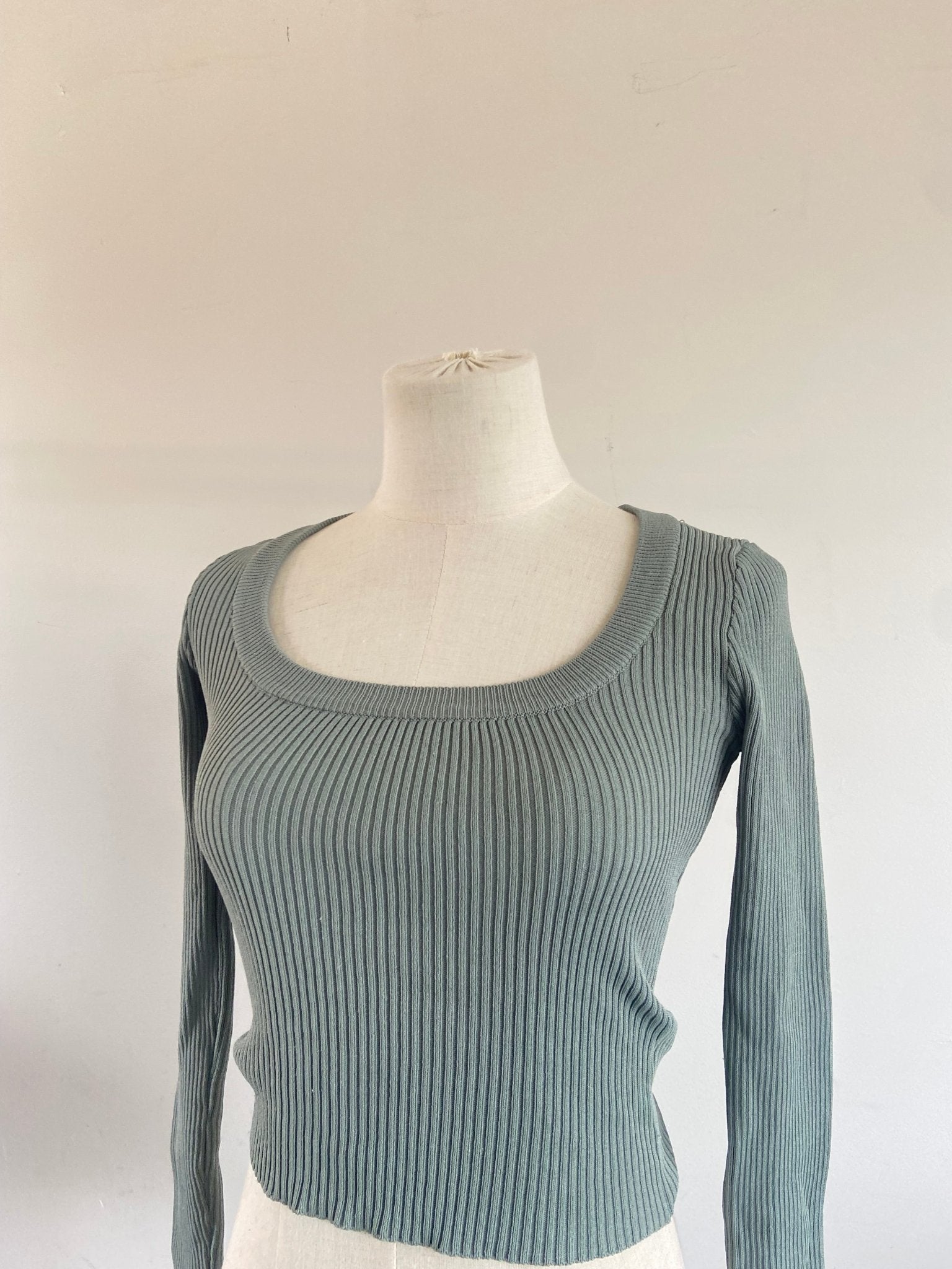 GLASSONS RIB TOP (XS) - The Preloved Wardrobe