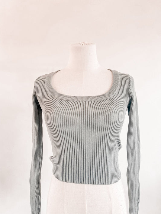 GLASSONS RIB TOP (XS) - The Preloved Wardrobe