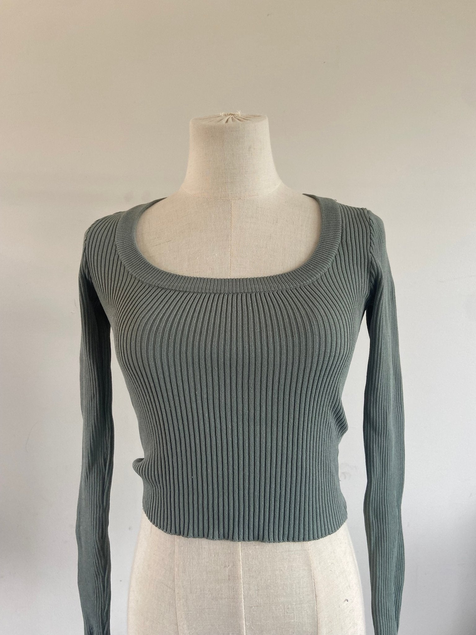 GLASSONS RIB TOP (XS) - The Preloved Wardrobe